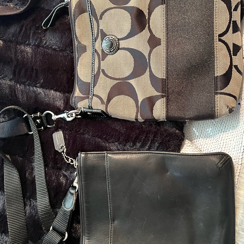 Two Coach crossbody bags in great condition, no marks. Priced to sell!